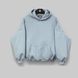 Оверсайз худі Let it Snow - Блакитний, S-L hoodie-letitsnow фото 1