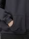 Худи Amon на флисе 550 г/м - Графит, S-M hoodie-amongus  фото 4