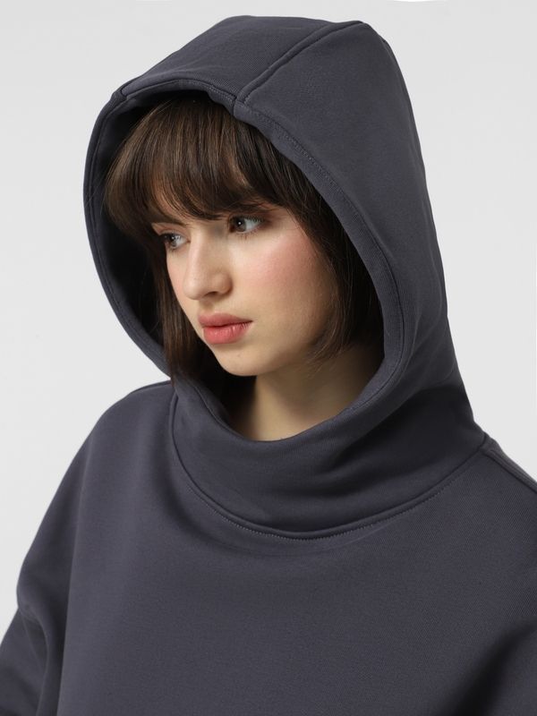 Худи Amon на флисе 550 г/м - Графит, S-M hoodie-amongus  фото