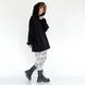 Оверсайз худі на футері петля - Черный, L-2XL hoodie-petlya фото 6