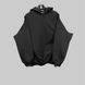 Щільний оверсайз худі 450gsm- Чорний, L-2XL hoodie450 фото 1