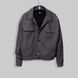 Куртка Осенняя из коттона с хлопковой подкладкой-Графит, S-M cotton-jacket  фото 3