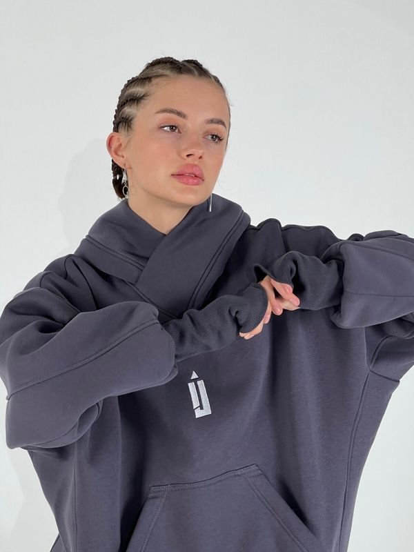Худі King - Графіт, XS-M king фото