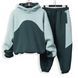 Оверсайз худі Wave- Смарагд+мята, XS-M hoodie-wave фото 11