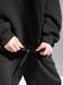 Оверсайз худі - Чорний, XS-M hoodie-black-1 фото 10