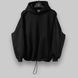 Оверсайз худі - Чорний, XS-M hoodie-black-1 фото 3
